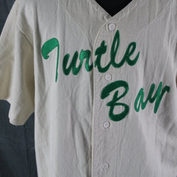 Vintage Baseball Jersey - Turtel Bay Marine Pub - Men's Extra Large - Picture 2 of 9